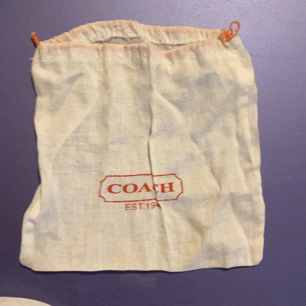 Coach cloth linen drawstring dust bags - Picture 5 of 12